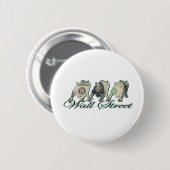 Wall Street/Geld Button (Vorne & Hinten)