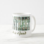 Wall Street/Gier ist gut Kaffeetasse (VorderseiteRechts)