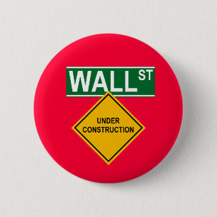 Wall Street im Bau Button