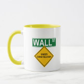 Wall Street im Bau Tasse (Links)