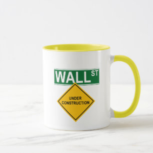 Wall Street im Bau Tasse