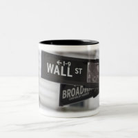 Wall Street-Kaffeetasse