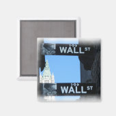 Wall Street Magnet (Vorderseite/Rückseite)