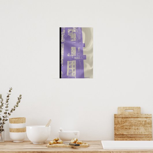 Wall Street Nyc Poster (Küche)