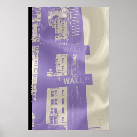 Wall Street Nyc Poster (Vorne)
