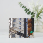 Wall Street NYC Postkarte (Stehend Vorderseite)