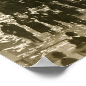 Wall Street Party, Ende des 1. Weltkriegs 1918 Poster (Ecke)