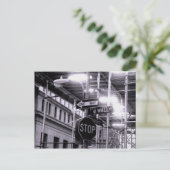 Wall Street Postcard Postkarte (Stehend Vorderseite)