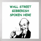 wall street poster (Vorne)