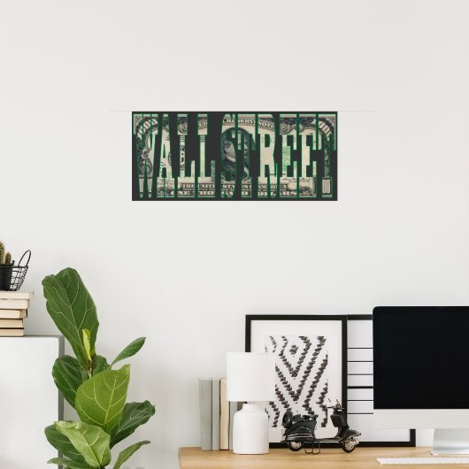 Wall Street Poster (Heimbüro)
