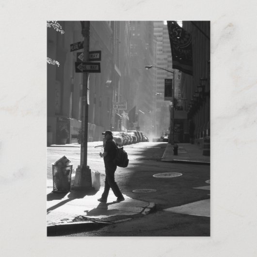 Wall Street Postkarte (Vorderseite)