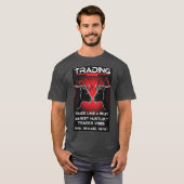 Wall Street Savage - Stress Mode on T-Shirt (Vorne ganz)
