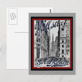 Wall Street Scott Joplin Postkarte (Vorne/Hinten)