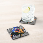 Wall Street Stier Untersetzer (Rechte Seite)