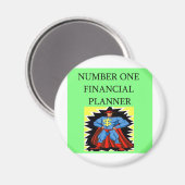 Wall Street Stock Magnet (Vorderseite/Rückseite)