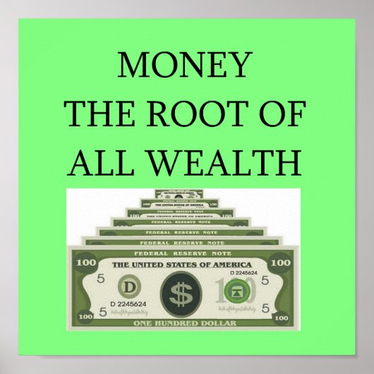 Wall Street Stock Poster (Vorne)