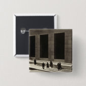 Wall Street (von Paul Strand, 1915) Button (Vorne & Hinten)