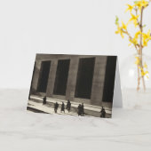 Wall Street (von Paul Strand, 1915) Karte (Gelbe Blume)