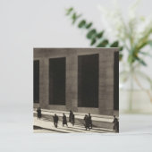 Wall Street (von Paul Strand, 1915) Karte (Stehend Vorderseite)