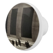 Wall Street (von Paul Strand, 1915) Keramikknauf (Rechts)