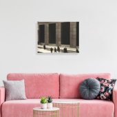 Wall Street (von Paul Strand, 1915) Leinwanddruck (Insitu (Wohnzimmer))