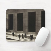 Wall Street (von Paul Strand, 1915) Mousepad (Mit Mouse)