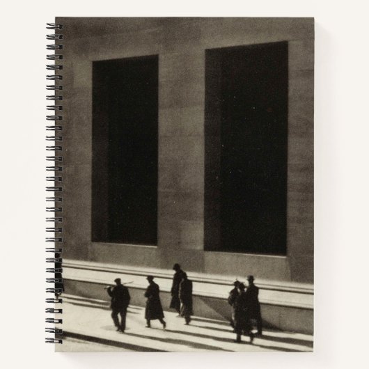 Wall Street (von Paul Strand, 1915) Notizblock (Vorderseite)