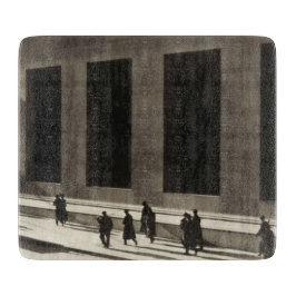 Wall Street (von Paul Strand, 1915) Schneidebrett