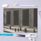 Wall Street (von Paul Strand, 1915) Seidenpapier (Handwerk)