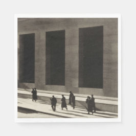 Wall Street (von Paul Strand, 1915) Serviette