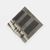 Wall Street (von Paul Strand, 1915) Serviette (Ecke)