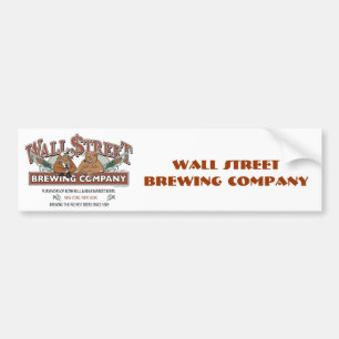 WALL-STRRET-BREWING-for-Caf Autoaufkleber