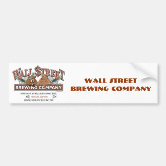 WALL-STRRET-BREWING-for-Caf Autoaufkleber