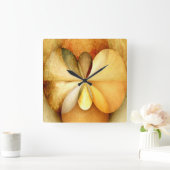 Wall Study Art Clock Square Quadratische Wanduhr (Zuhause)