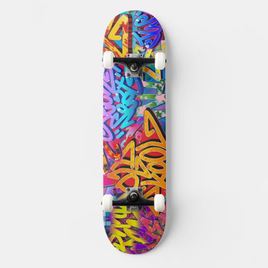 Wall-Tags 1 Skateboard (Vorderseite)