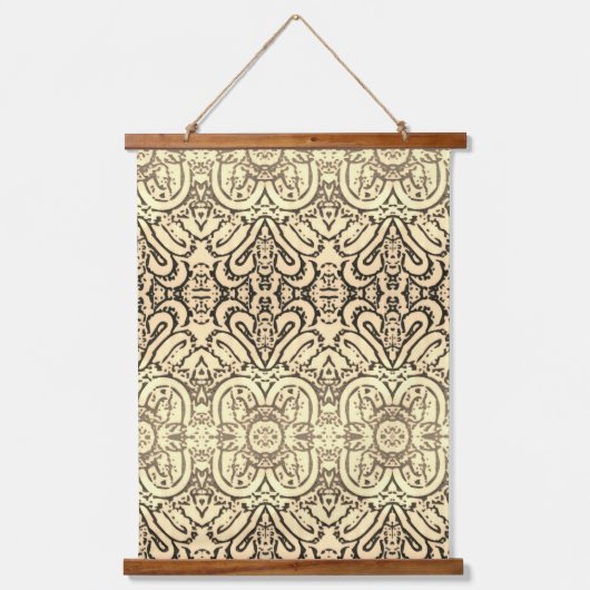 Wall Tapestry - Lovely Abstract Wandteppich Mit Holzrahmen (Vorderseite)