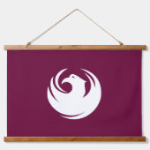 Wall Tapestry with flag of Phoenix, Arizona Wandteppich Mit Holzrahmen (Vorne)