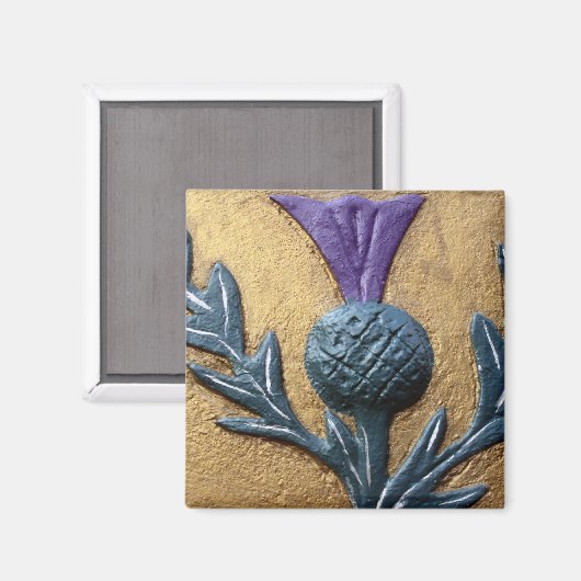 Wall Thistle Magnet (Vorderseite/Rückseite)