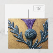 Wall-Thistle-Postkarte Postkarte (Vorne/Hinten)