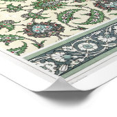 Wall tiles of the Mosque of Cheykhoun, from 'Arab Poster (Ecke)