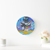 Wall-Uhr 10" Runde Wanduhr (Zuhause)