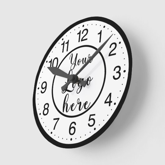 Wall-Uhr, 8" runder Akrylus Runde Wanduhr (Winkel)