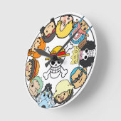 Wall-Uhr - Anime-Thema Runde Wanduhr (Winkel)