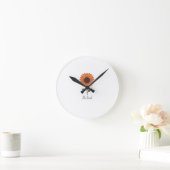 Wall-Uhr Aus "Güte Blüte "Sammlung Runde Wanduhr (Zuhause)
