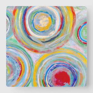 Wall-Uhr ausschalten Quadratische Wanduhr