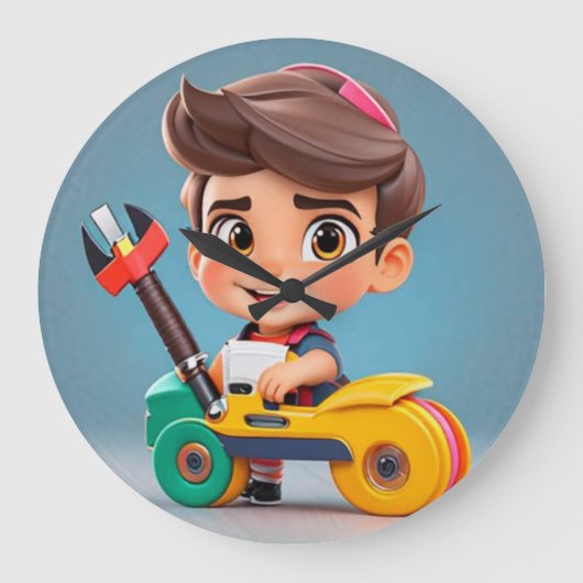 Wall-Uhr Große Wanduhr (Vorderseite)