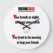 Wall-Uhr Große Wanduhr (Vorderseite)