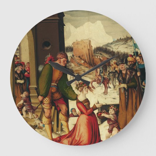Wall-Uhr Große Wanduhr (Vorderseite)