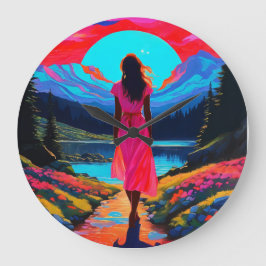 Wall-Uhr Große Wanduhr