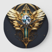 Wall-Uhr Große Wanduhr (Vorderseite)